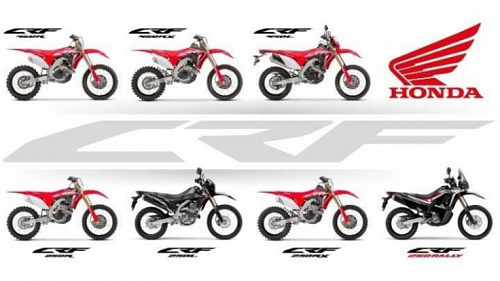 Honda představila řadu modelů CRF pro rok 2019