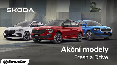Exkluzivní nabídka vozů Škoda Fresh!