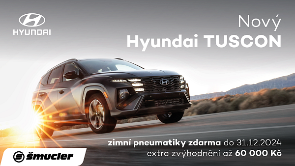 EXTRA ZVÝHODNĚNÝ NOVÝ HYUNDAI TUCSON